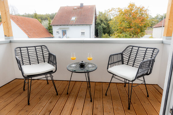 Apartment im Grünen mit Balkon in Herzogenaurach