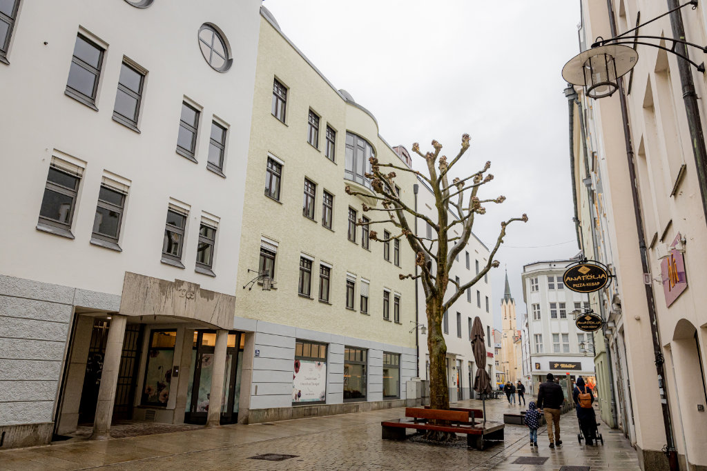 Ferienwohnung in der Fussgängerzone Passaus nahe Restaurants und Geschäften